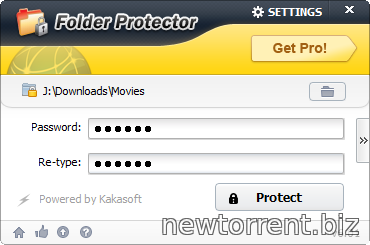 Folder Protect / Как установить пароль на папку